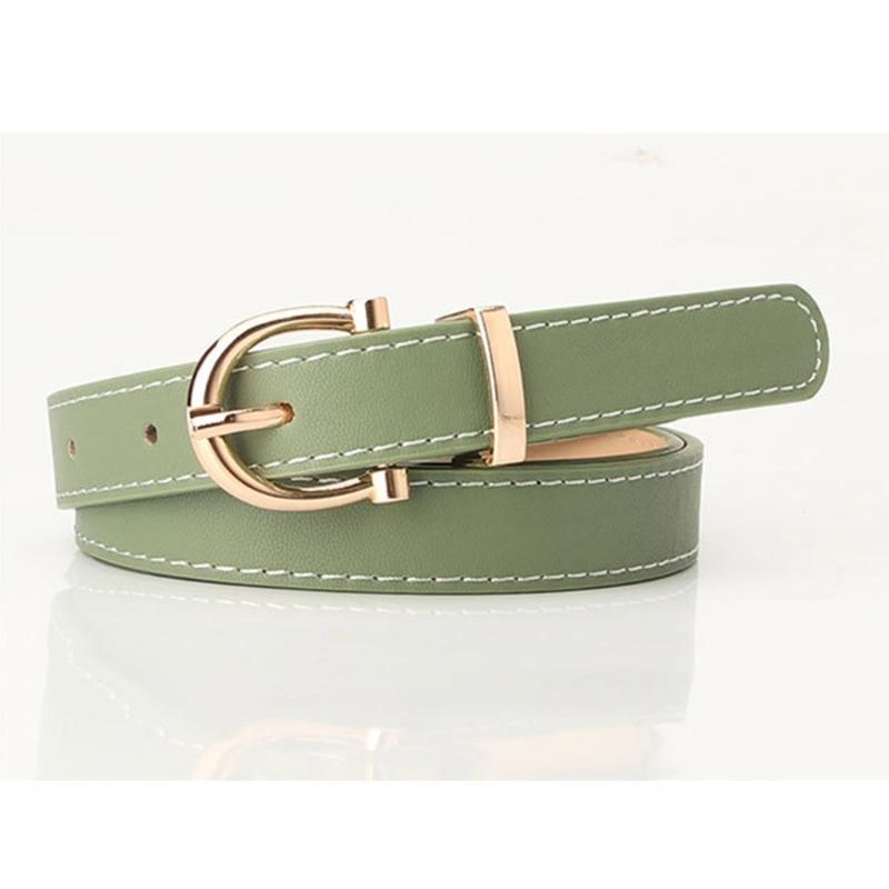 652F Punk ผู้ใหญ่เข็มขัดเอวปรั - Formal Belt Leather Thin บทวิจารณ์และราคา