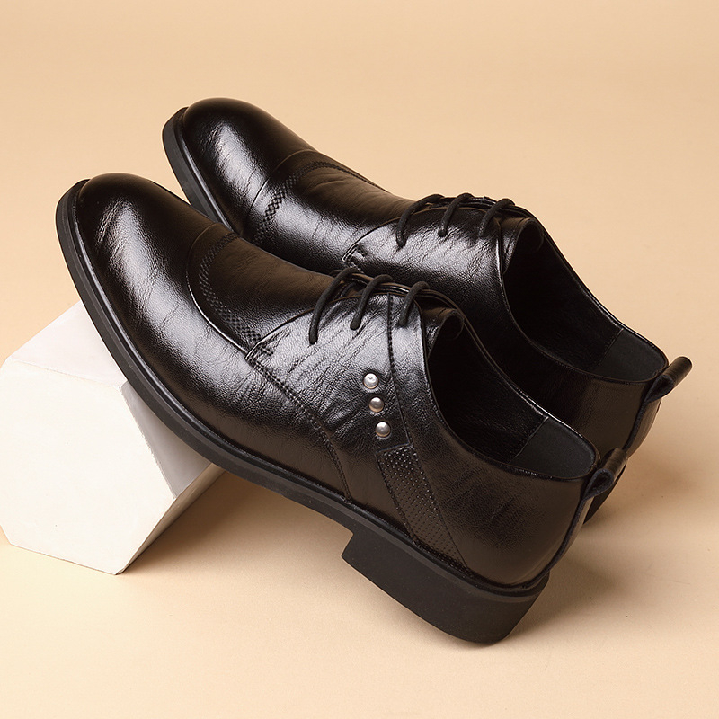รองเท้าหนังแบบอ็อกซ์ฟอร์ดประดั - Men'S Formal Wear For Office บทวิจารณ์และราคา