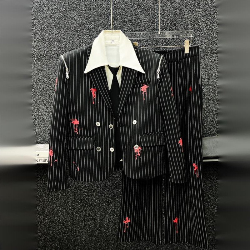 WVGA ฤดูใบไม้ผลิฤดูใบไม้ร่วงผู - Men'S Gothic Formal Wear บทวิจารณ์และราคา