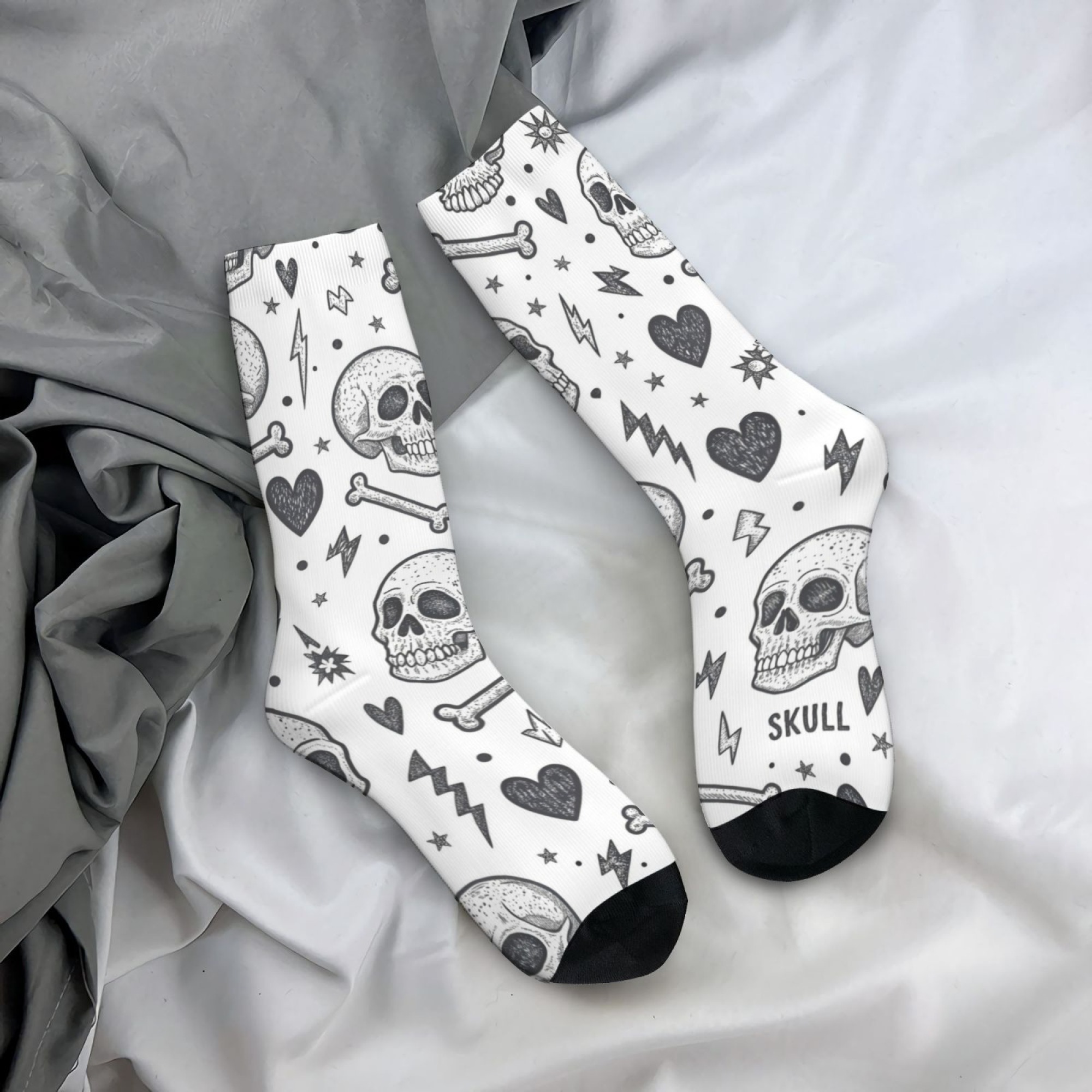 ถุงเท้าลายนักกีฬาแบบวาดด้วยมือ - Men'S Gothic Formal Wear บทวิจารณ์และราคา