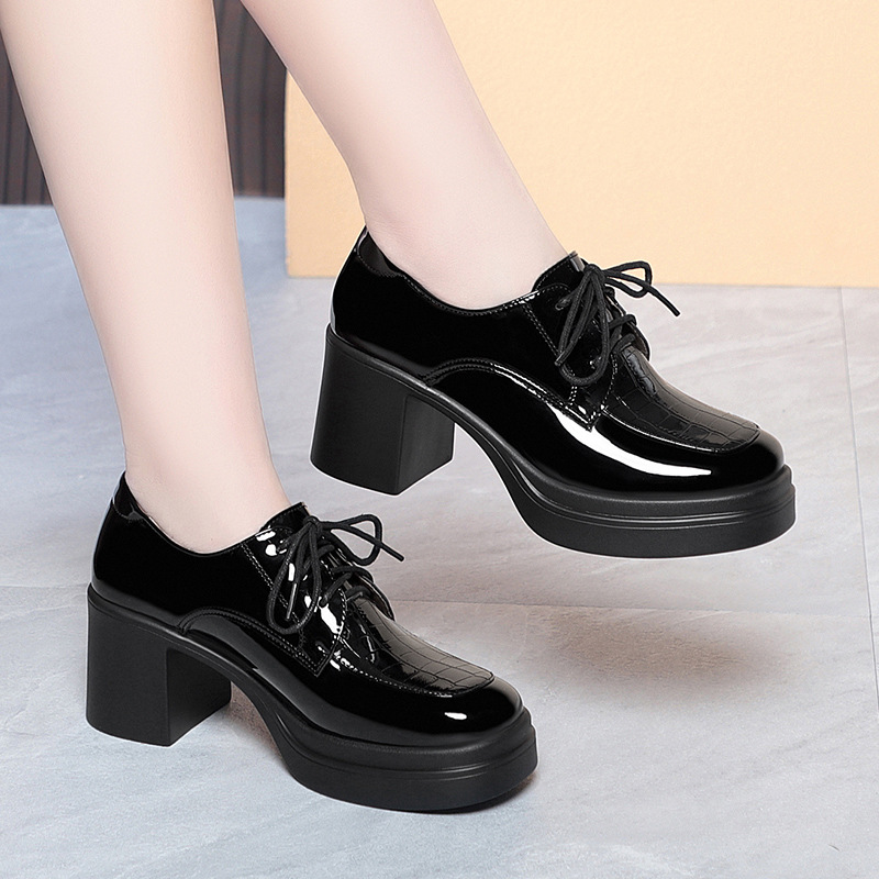 รองเท้าหนังอ็อกซ์ฟอร์ดหัวลึก 6 - Patent Leather Oxford บทวิจารณ์และราคา
