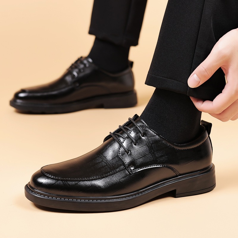 รองเท้าเดอร์บี้แบบทางการสำหรับ - Men Formal Party Wear Dress บทวิจารณ์และราคา