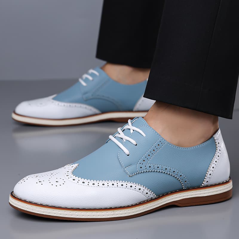 รองเท้าออกซ์ฟอร์ดแบบผูกเชือกสี - Patent Leather Oxford บทวิจารณ์และราคา