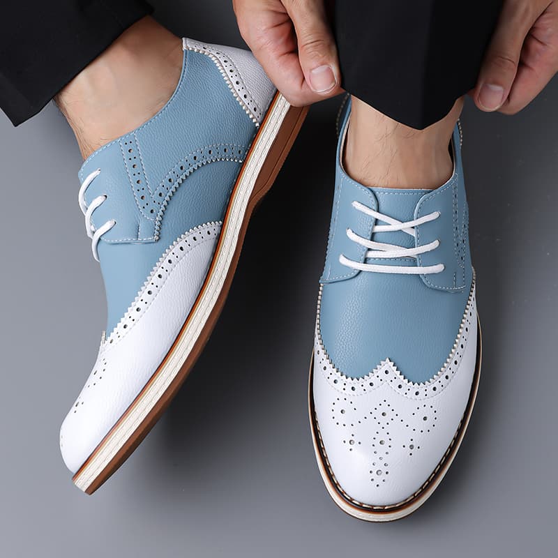 รองเท้าออกซ์ฟอร์ดแบบผูกเชือกสี - Patent Leather Oxford บทวิจารณ์และราคา