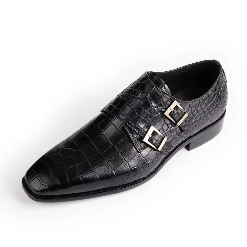 ผู้ชายหนังแท้Loafers Handmade  - Men Formal Party Wear Dress บทวิจารณ์และราคา