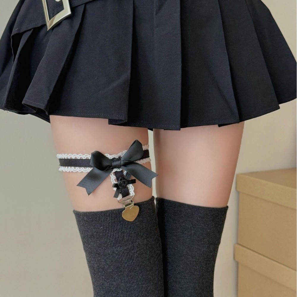 สายรัดถุงน่องลูกไม้ลายดอกไม้แบ - Tie Bar Clip บทวิจารณ์และราคา