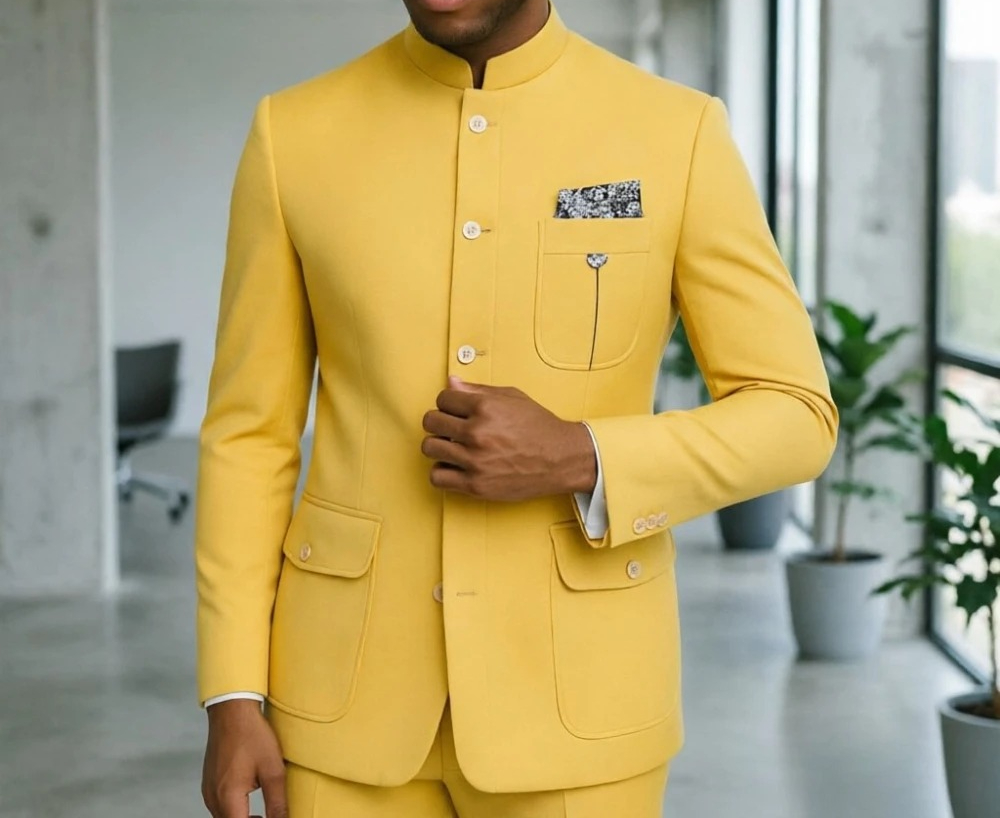 ชุดสูทซาฟารีผู้ชาย สีเขียวอ่อน - Men'S Formal Wear For Office บทวิจารณ์และราคา
