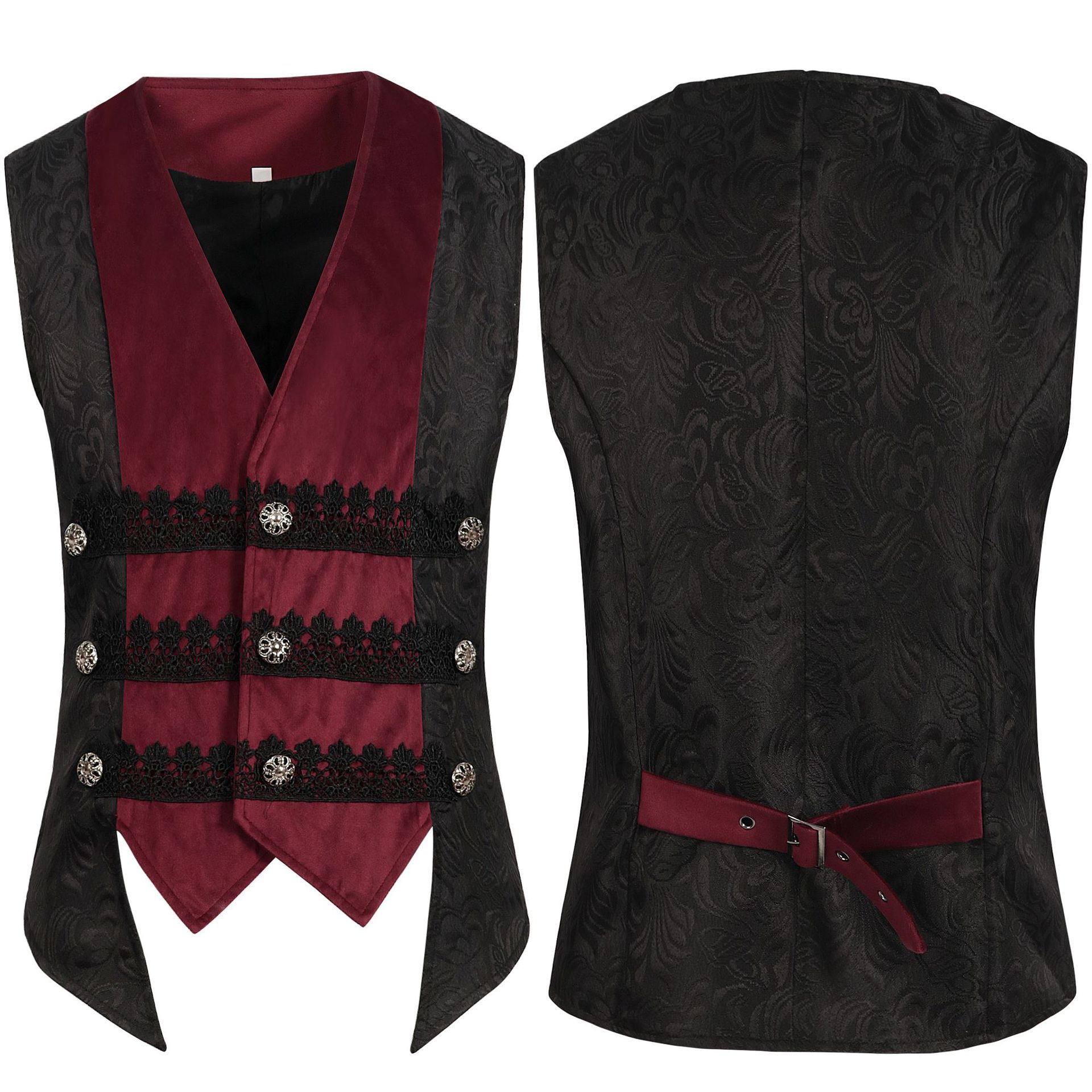 แฟชั่นผู้ชายใหม่: เสื้อกั๊กผู้ - Men'S Medieval Formal Wear บทวิจารณ์และราคา