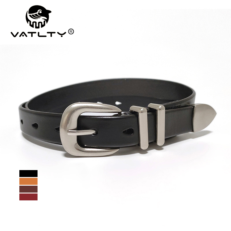 VATLTY 2.3 ซม.เข็มขัดหนังผู้หญ - Formal Belt Leather Thin บทวิจารณ์และราคา