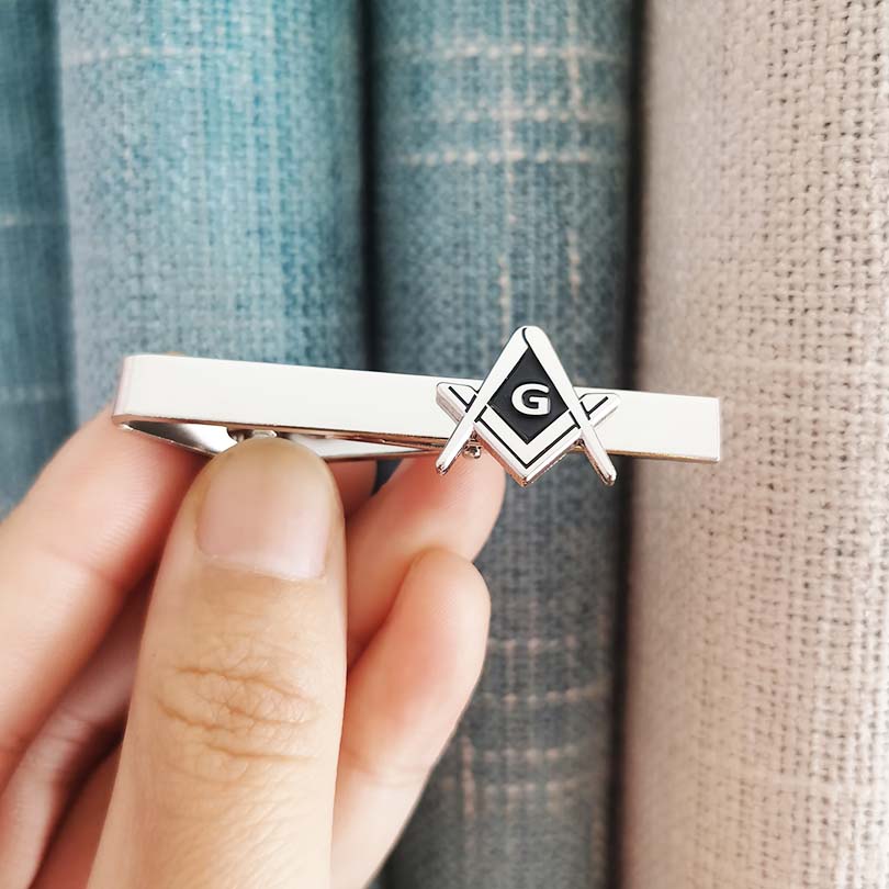 เข็มกลัดเนคไทรูปสี่เหลี่ยมและเ - Tie Bar Clip บทวิจารณ์และราคา
