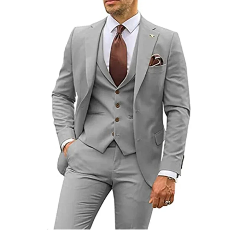 ชุดสูทผู้ชายสำหรับงานแต่งงาน 3 - Men Formal Party Wear Dress บทวิจารณ์และราคา